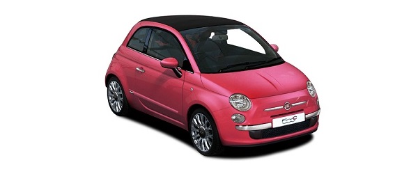 Маленькие машины для женщин Fiat 500